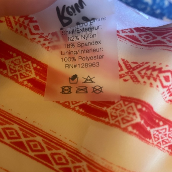 New With Tags Indigo Rein One Piece Swimsuit Small - Picture 6 of 6